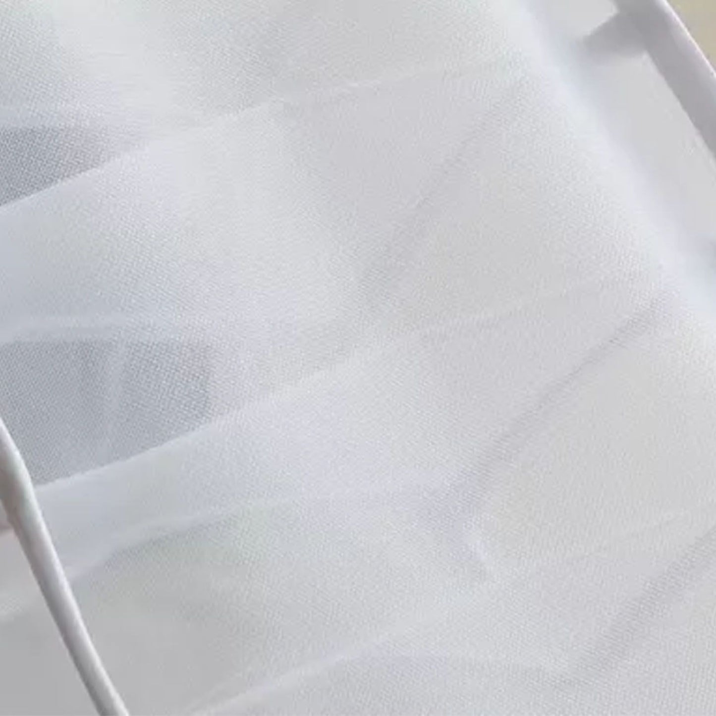 2Pcs White 7 Gird Pants Divider Storage Box Pants 7 Compartment Closet Pants Storage Case Organizer