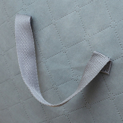 4Pcs Gray Quilt Storage Bag Organizer Large Capacity Breathable House Moving Clothes Packing Bag