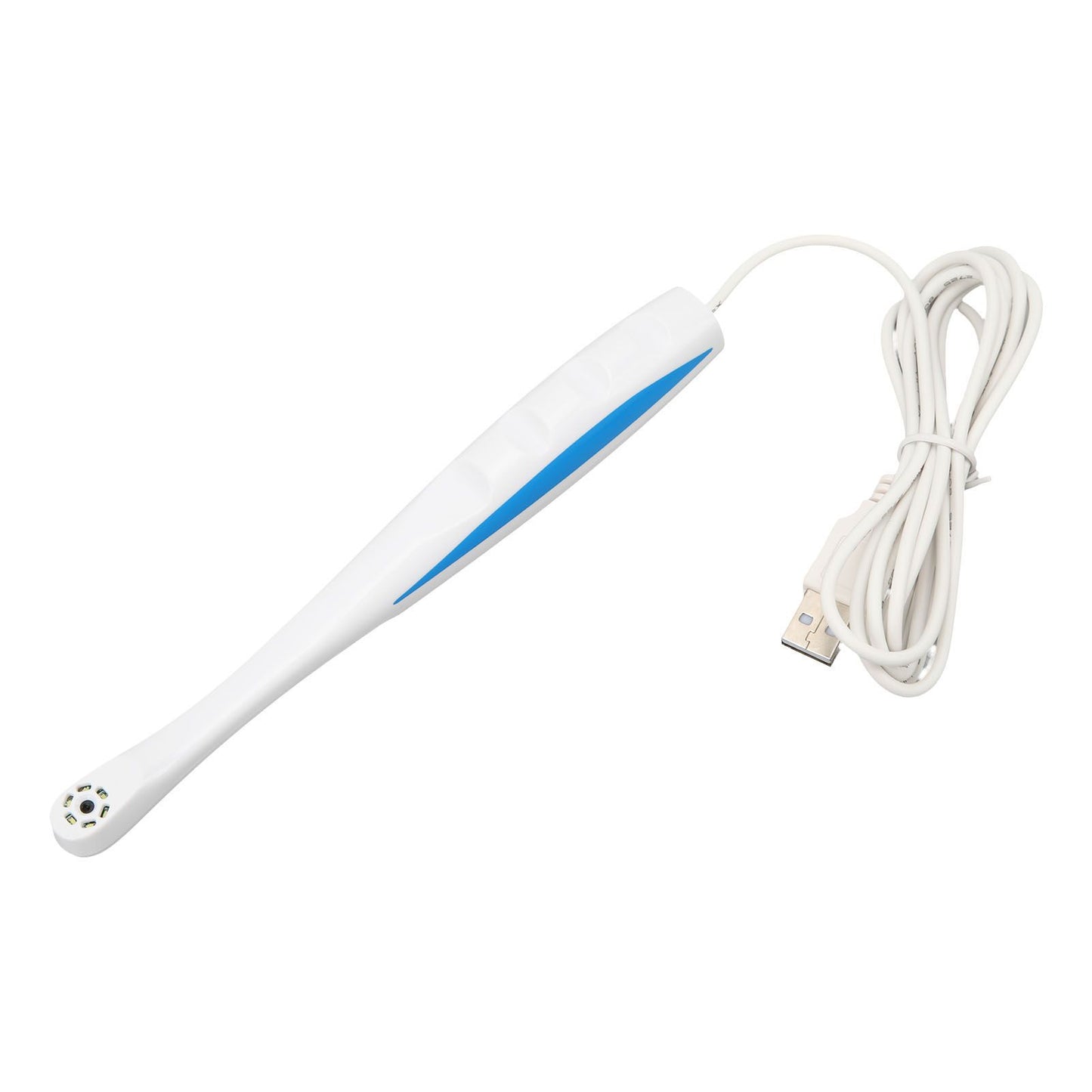 USB Dental Camera with 6 LED Lights HD Waterproof Dental Oral Camera for Desktop and Laptop