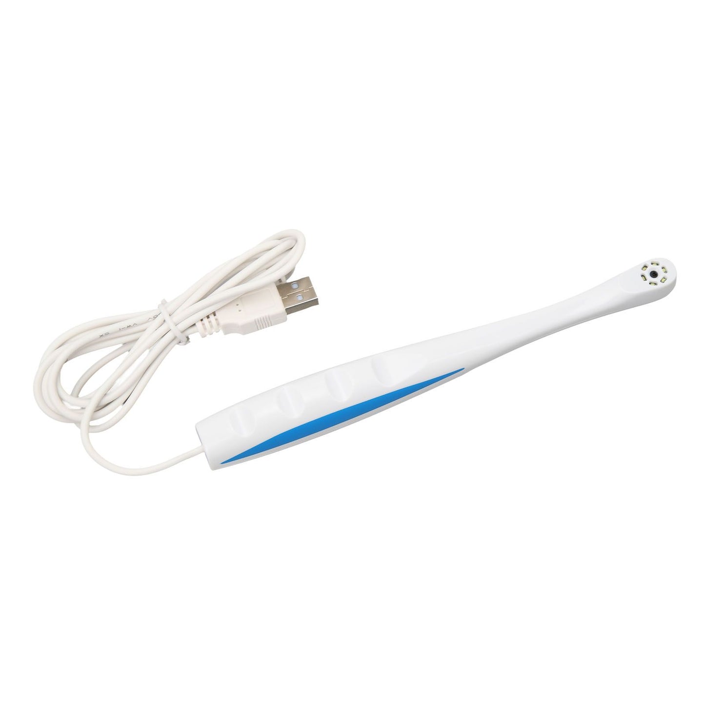 USB Dental Camera with 6 LED Lights HD Waterproof Dental Oral Camera for Desktop and Laptop