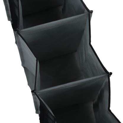 10 Layers Wardrobe Hanging Storage Bag Strong Load Bearing Multilayer Hanging Storage Bag for Shoes Hat Underwear
