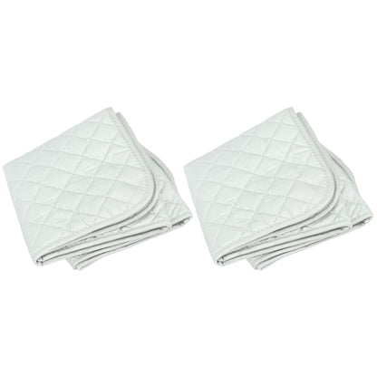 2pcs Magnetic Ironing Mat Heat Resistant Ironing Blanket Portable Ironing Board Washer Dryer Replacement Cover