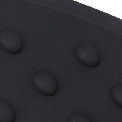 2Pcs Silicone Iron Rest Pad Durable Impact Resistant Heat Resistant Iron Mat for Ironing Boards Irons Black