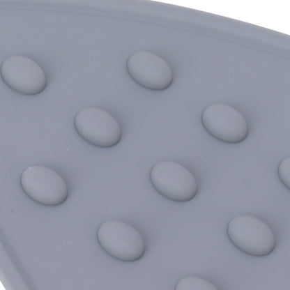 2Pcs Silicone Iron Rest Pad Durable Impact Resistant Heat Resistant Iron Mat for Ironing Boards Irons Gray