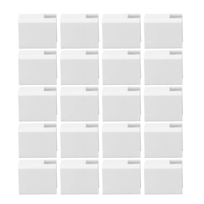 20Pcs Sliding Door Window Lock Stop Block Plastic Limit Safe Non Collision Accessories Short