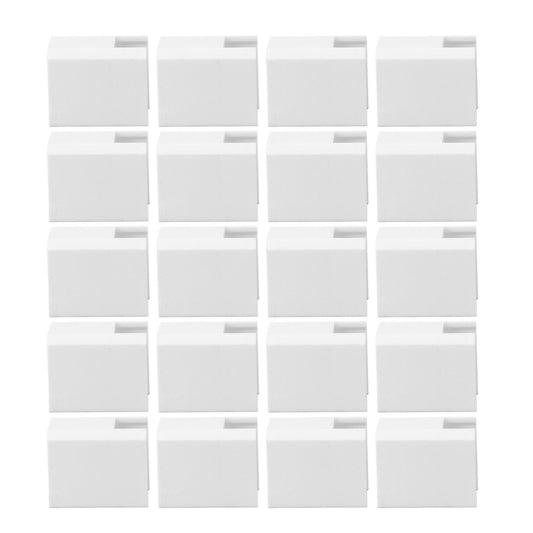20Pcs Sliding Door Window Lock Stop Block Plastic Limit Safe Non Collision Accessories Short