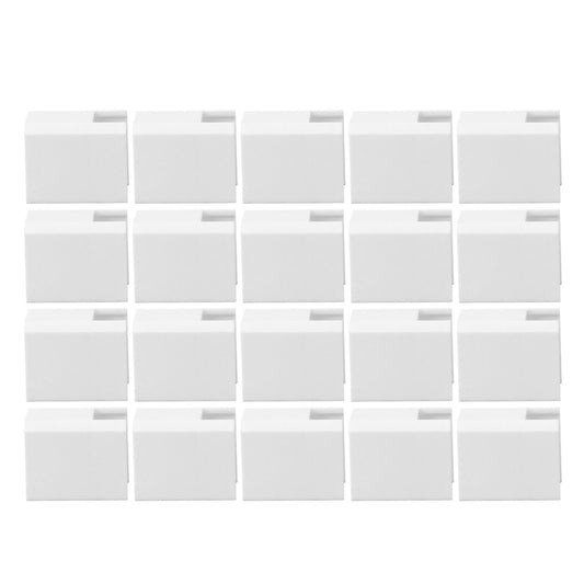 20Pcs Sliding Door Window Lock Stop Block Plastic Limit Safe Non Collision Accessories Short