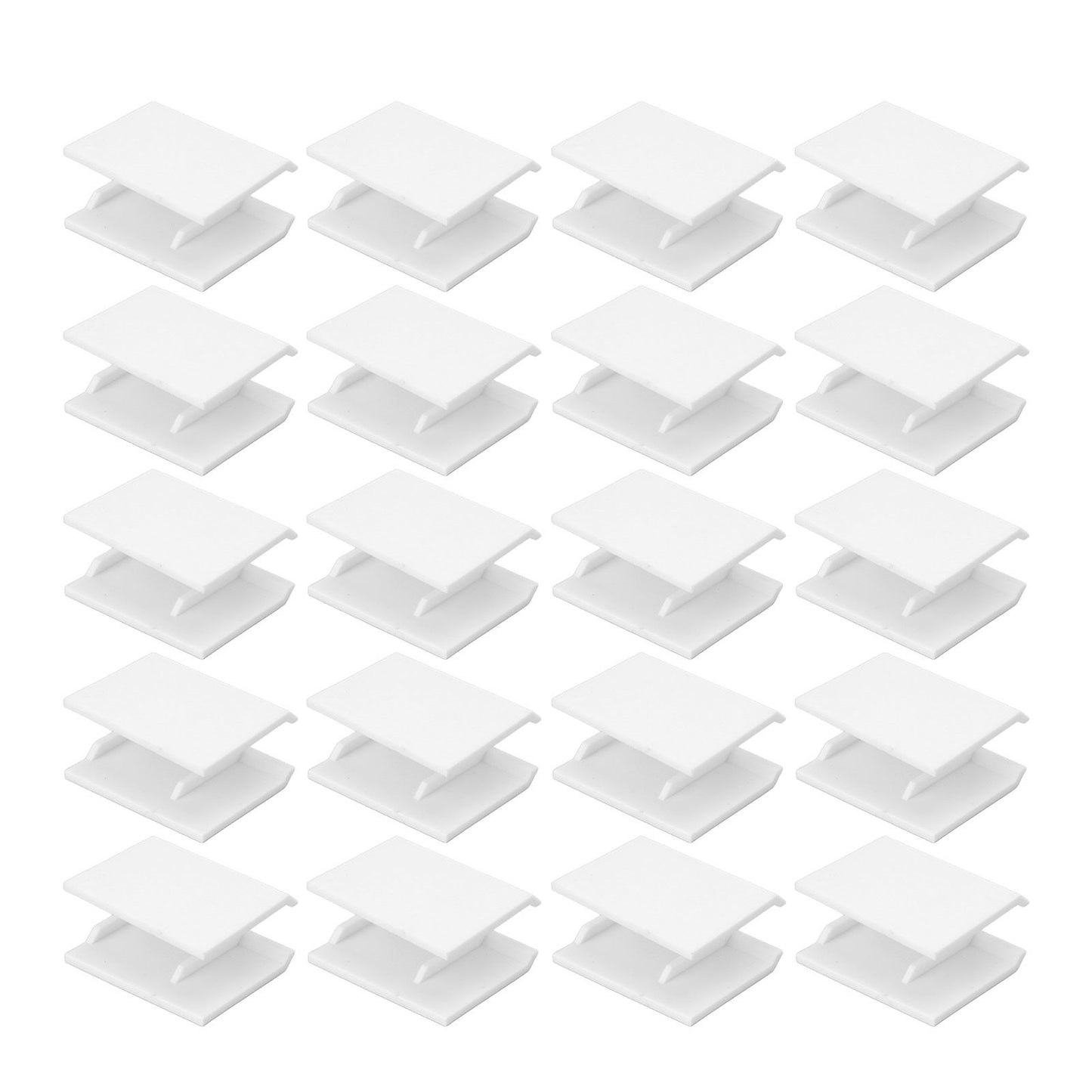 20Pcs Sliding Door Window Lock Stop Block Plastic Limit Safe Non Collision Accessories Short