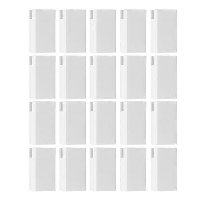 20Pcs Sliding Door Window Lock Stop Block Plastic Limit Safe Non Collision Accessories Long