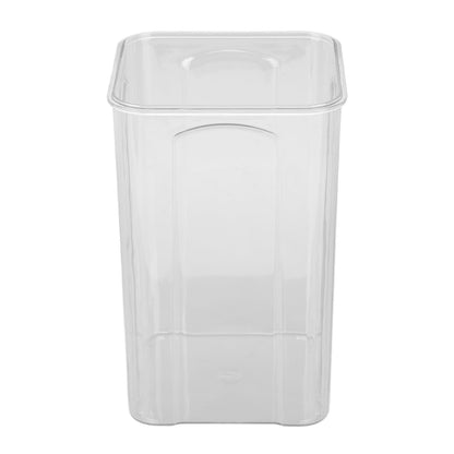 Airtight Food Storage Container Clear Food Storage Jar with Bamboo Lid for Noodles Flour Cereal Rice Tea Coffee Beans 1400ml 10.7x17cm / 4.2x6.7in