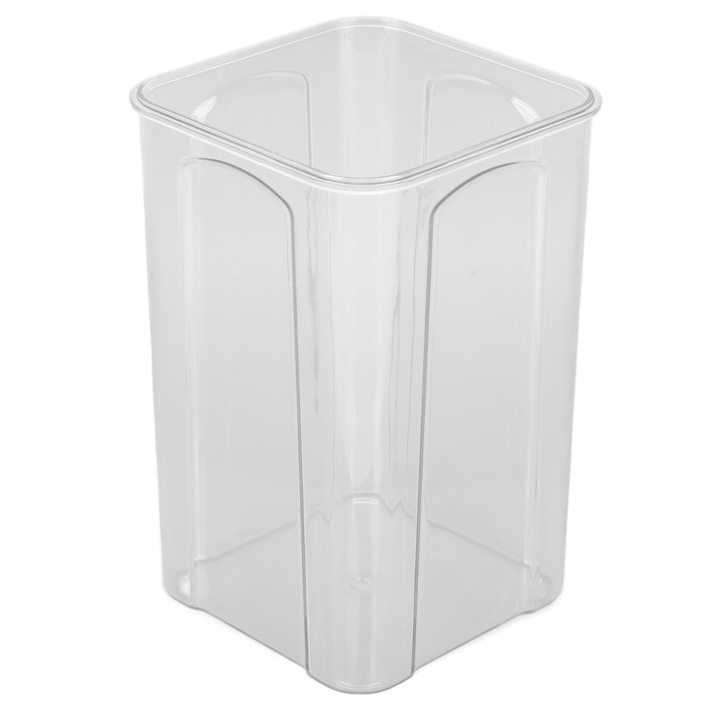 Airtight Food Storage Container Clear Food Storage Jar with Bamboo Lid for Noodles Flour Cereal Rice Tea Coffee Beans 1400ml 10.7x17cm / 4.2x6.7in