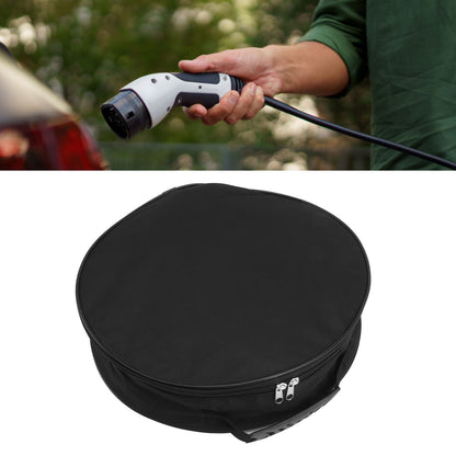Cable Bag Waterproof Flame Retardant Heavy Duty Cable Management Storage Bag with Sturdy Carrying Handle Round