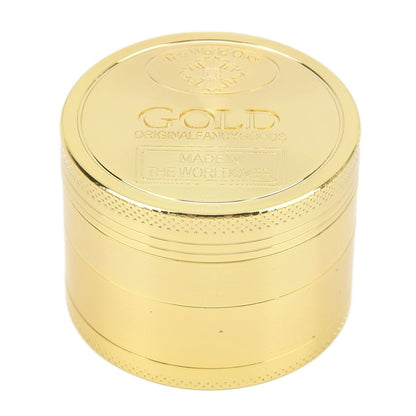 Manual Spice Grinder 4 Layers Aluminum Alloy Magnetic Lid Small Light Hand Spice Grinder for Tobacco Home Travel 50MM