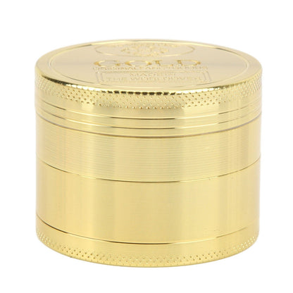 Manual Spice Grinder 4 Layers Aluminum Alloy Magnetic Lid Small Light Hand Spice Grinder for Tobacco Home Travel 50MM