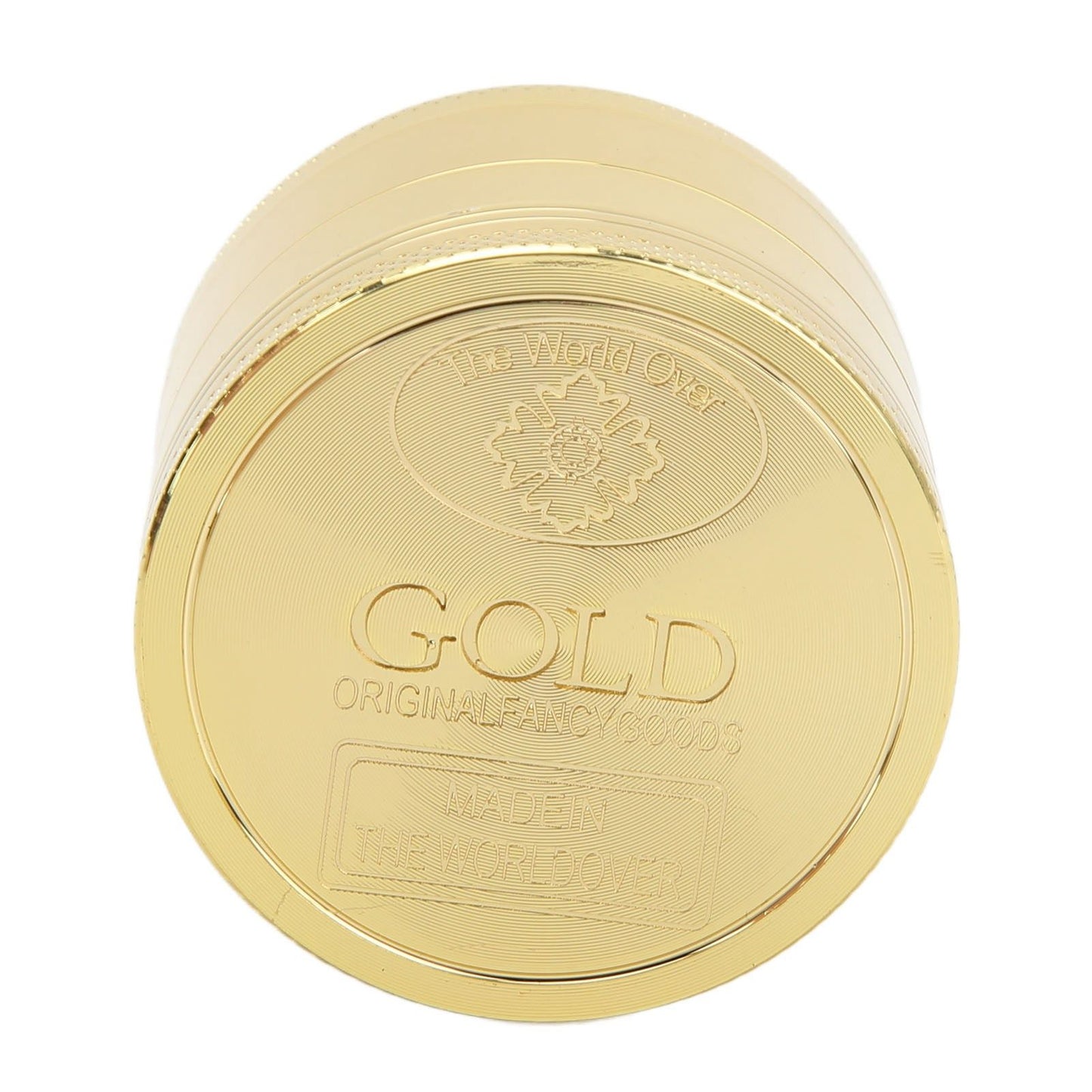 Manual Spice Grinder 4 Layers Aluminum Alloy Magnetic Lid Small Light Hand Spice Grinder for Tobacco Home Travel 50MM