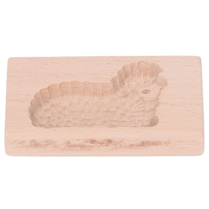 Animal Cookie Mold Lovely Vivid Wooden Biscuit Press Stamp Easy Demoulding Smoothly Cookie Mold Lamb