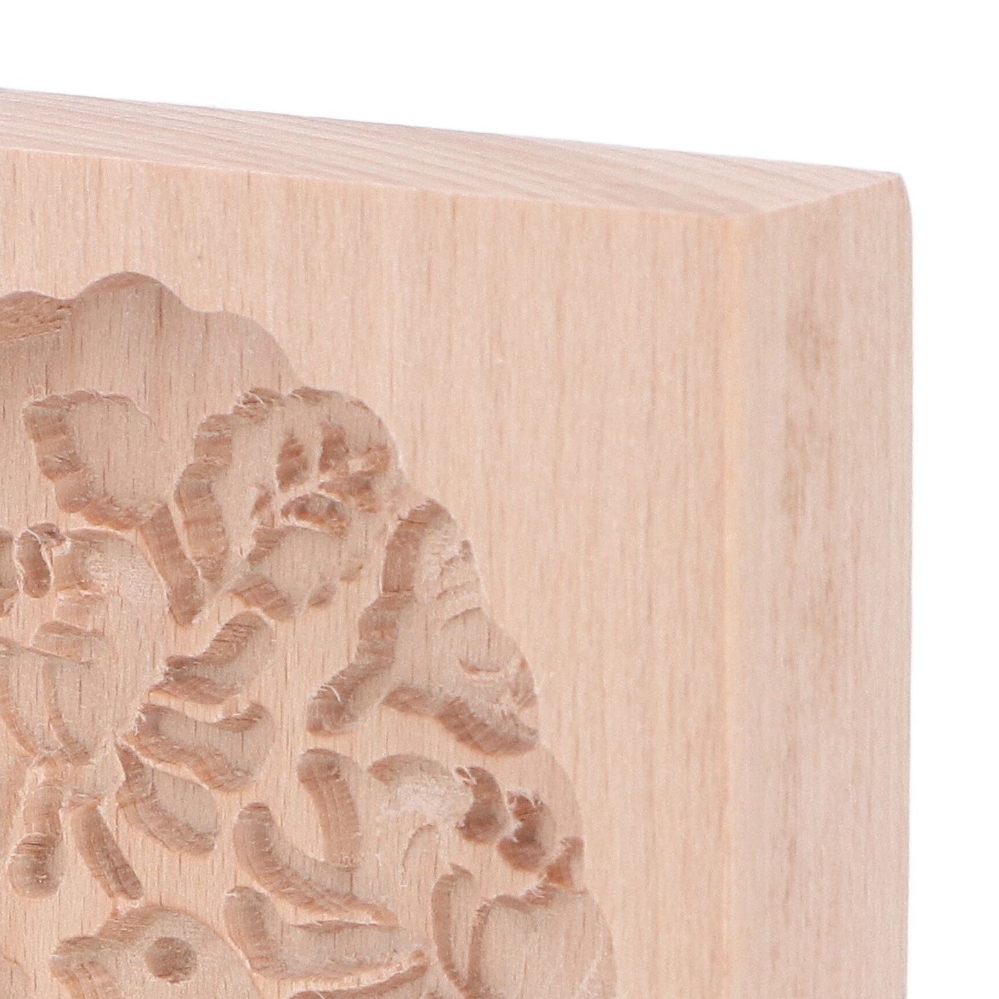 Animal Cookie Mold Lovely Vivid Wooden Biscuit Press Stamp Easy Demoulding Smoothly Cookie Mold Titmouse