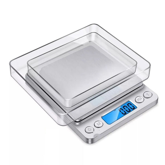 Kitchen Electronic Scale 0.1g High Accuracy Mini Portable LCD Display Digital Food Scale for Jewelry