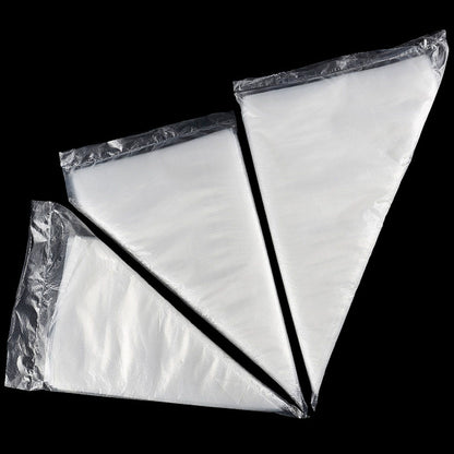 300pcs Piping Bags Disposable Thickened Food Grade Plastic Pastry Bags for Cake Cupcake Decorating S