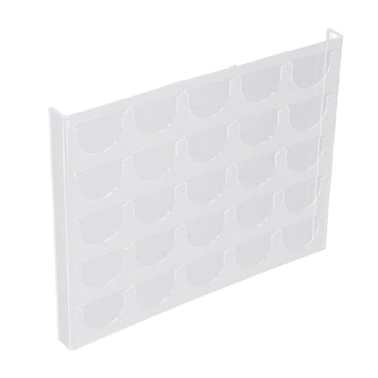 Capsule Holder Under Drawer Storage Tray Coffee Capsule Holder For 25 Capsules For Vertuoline