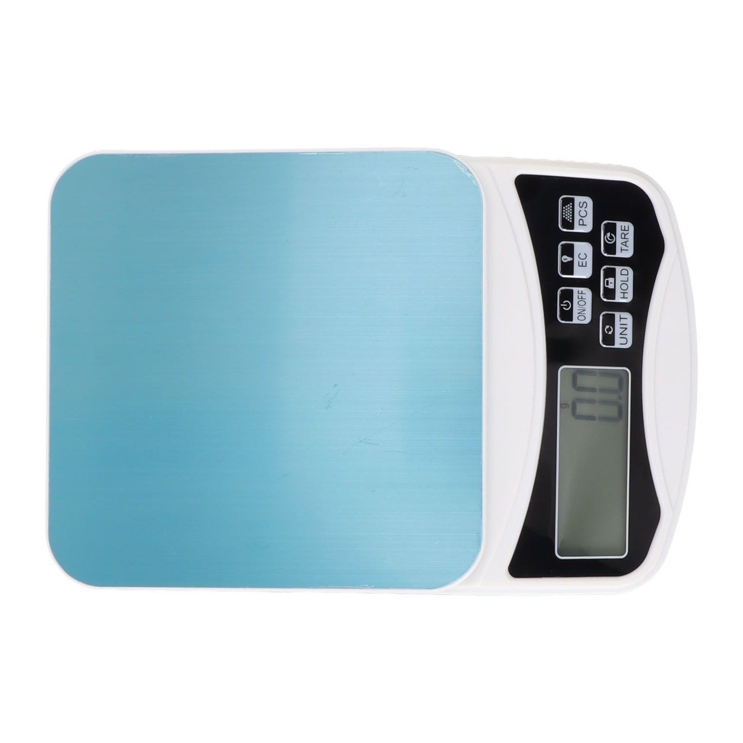 White Electric Kitchen Food Baking Scale 0.1g High Accuracy ABS Electronic Flat Food Weighing Scale