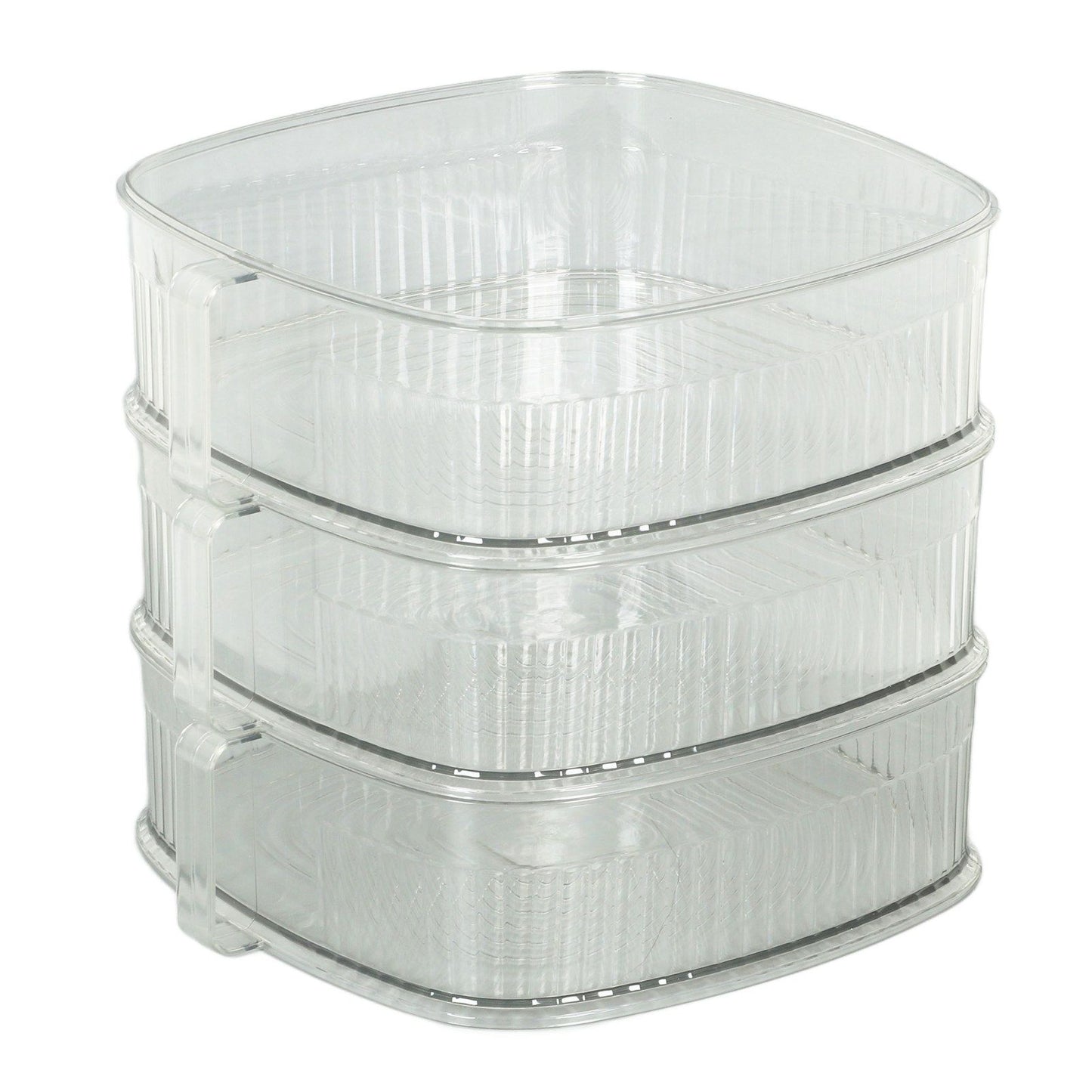 Transparent Dish Dust Cover Dustproof Multi Layer Dish Cover Multifunctional Food Cover 3 Layer