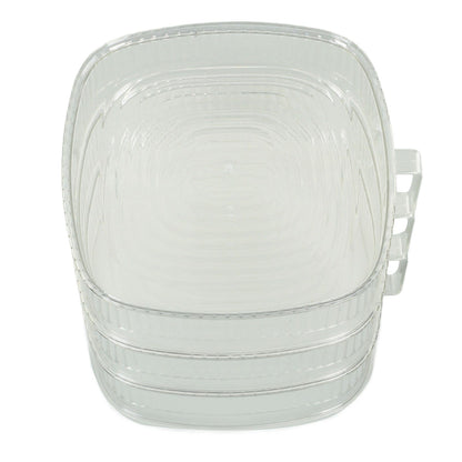 Transparent Dish Dust Cover Dustproof Multi Layer Dish Cover Multifunctional Food Cover 3 Layer