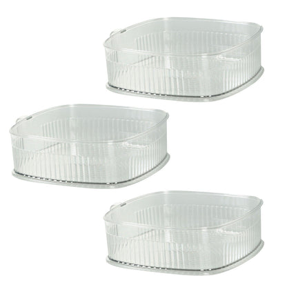 Transparent Dish Dust Cover Dustproof Multi Layer Dish Cover Multifunctional Food Cover 3 Layer