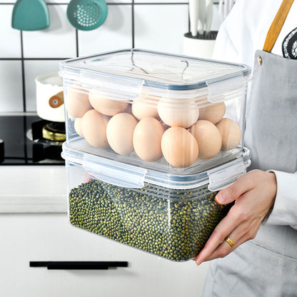 Drain Storage Basket Box Transparent Fruit Vegetable Storage Container for Kitchen Supplies 3300ML