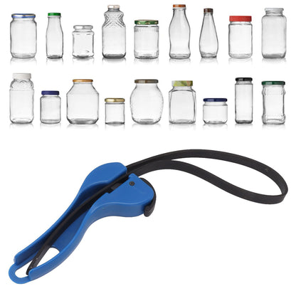 Jar Opener Jar Lid Opener Tool Multifunctional Bottle Opener with Latch for Weak Hands S