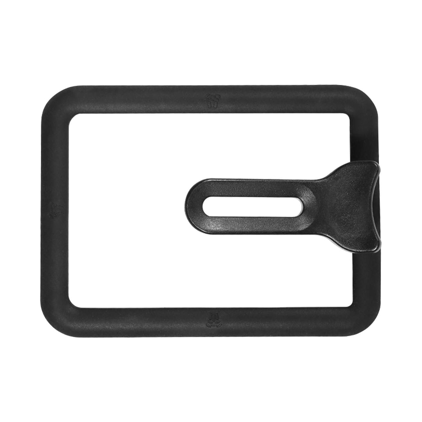 Rectangle Glass Pot Cover Thickened Standable Visible Silicone Rectangle Pan Lid Black 15 X 18cm / 5.9 X 7.1in
