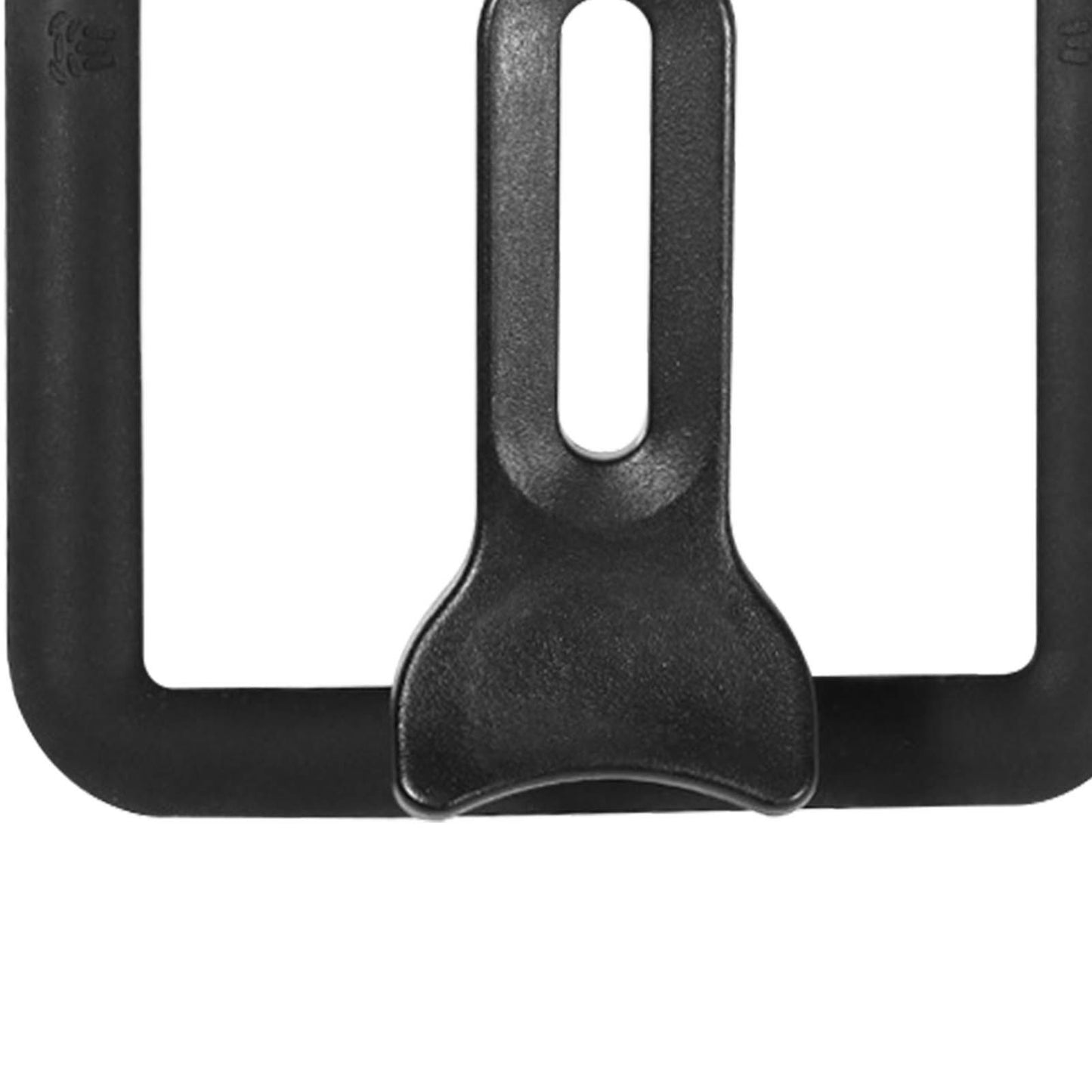 Rectangle Glass Pot Cover Thickened Standable Visible Silicone Rectangle Pan Lid Black 15 X 18cm / 5.9 X 7.1in