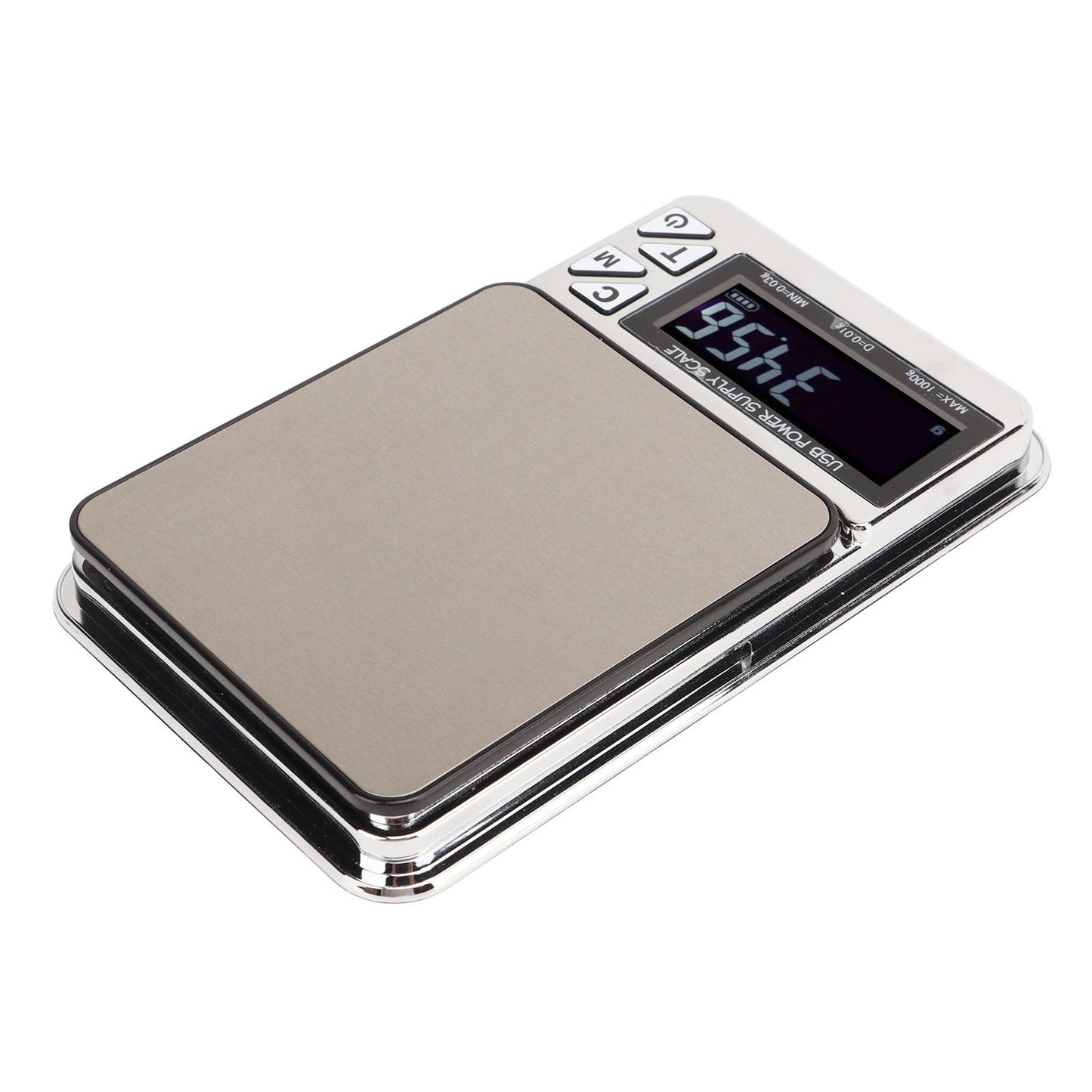 USB Electric Jewelry Flat Weighing Scale Electronic Kitchen Food Coffee Weighing Scale 200mAh