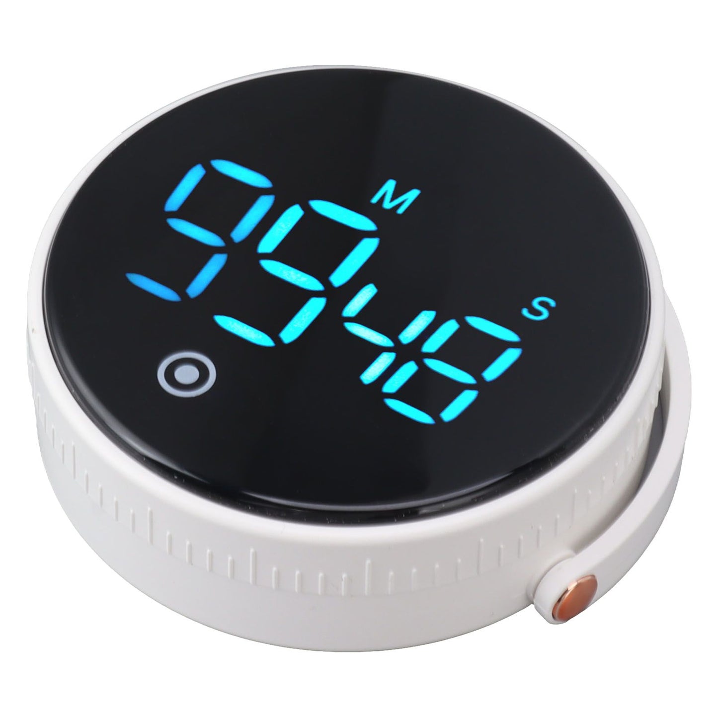 Digital Kitchen Timer Magnetic Large LED Display Countdown Timer for Cooking Classroom Fitness White