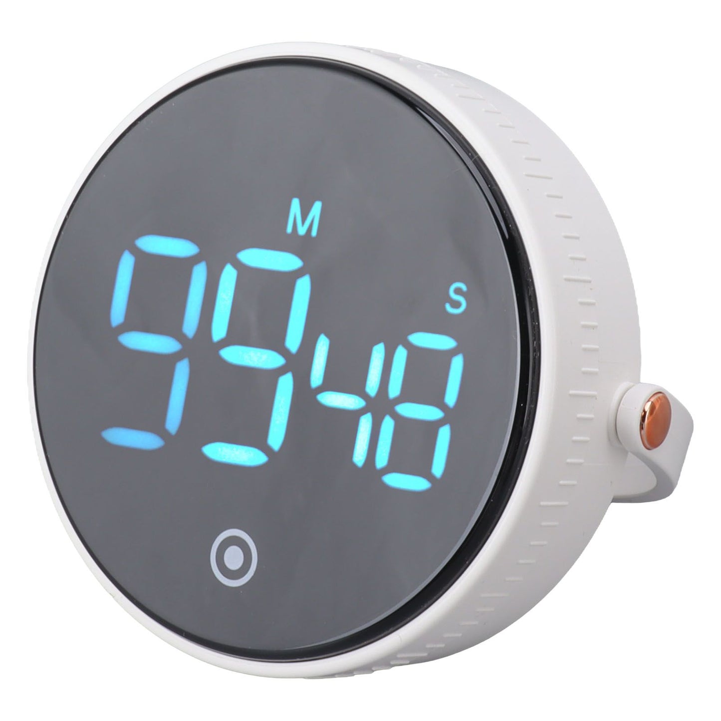 Digital Kitchen Timer Magnetic Large LED Display Countdown Timer for Cooking Classroom Fitness White