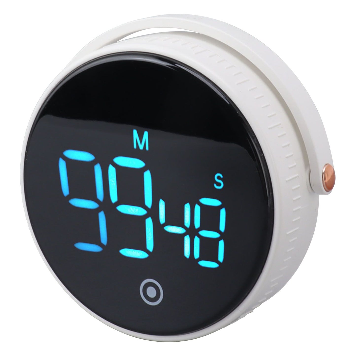 Digital Kitchen Timer Magnetic Large LED Display Countdown Timer for Cooking Classroom Fitness White