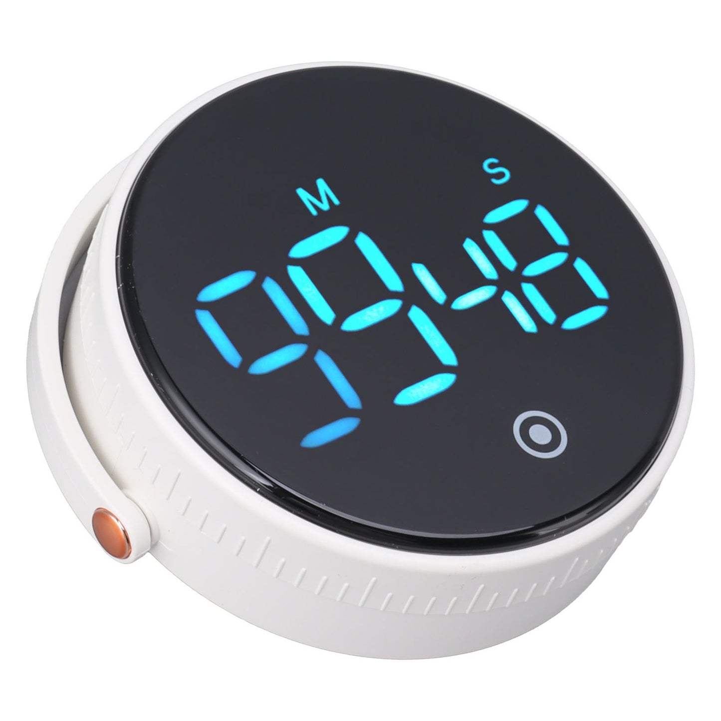 Digital Kitchen Timer Magnetic Large LED Display Countdown Timer for Cooking Classroom Fitness White