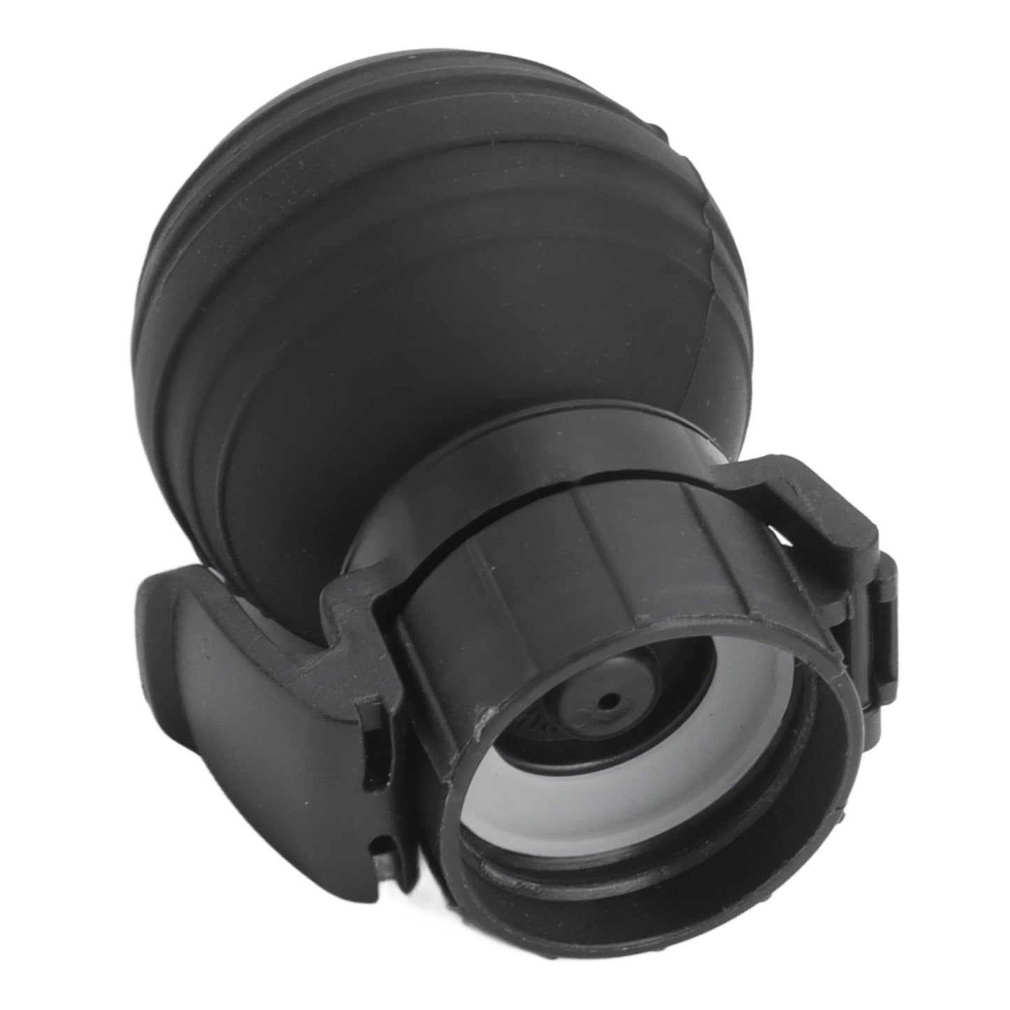 Soda Bottle Lid Silicone Leak Proof Carbonated Drink Air Pump Lid Fizz Keeper Pump Cap Saver Stopper Lids Black