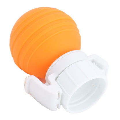 Soda Bottle Lid Silicone Leak Proof Carbonated Drink Air Pump Lid Fizz Keeper Pump Cap Saver Stopper Lids Orange