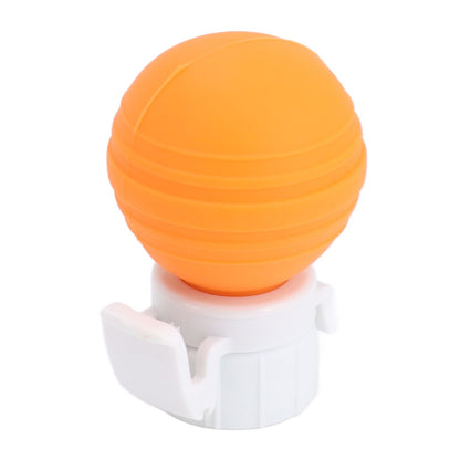 Soda Bottle Lid Silicone Leak Proof Carbonated Drink Air Pump Lid Fizz Keeper Pump Cap Saver Stopper Lids Orange