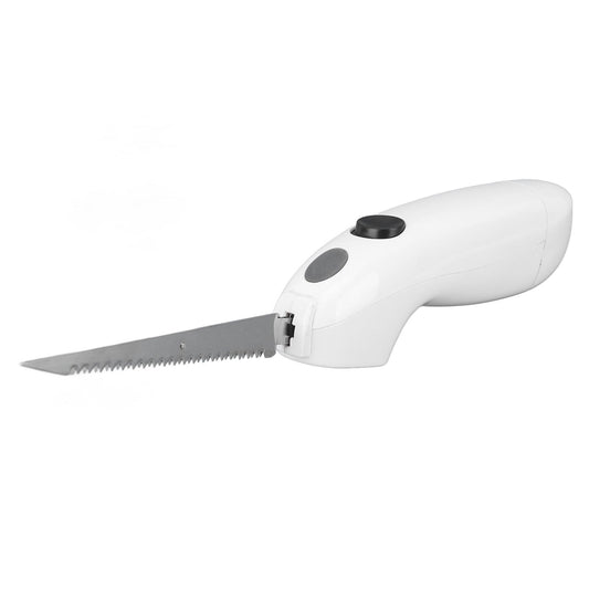 Battery Powered Knife Stainless Steel Cordless Electric Fillet Knife Portable Steak Knife for Home Restaurant Picnic