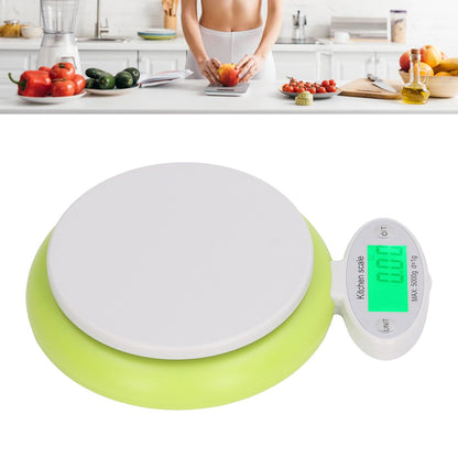 Digital Kitchen Scale with LCD Screen Tare Function Food Weight Scale for Baking Cooking Meal Prep Coffee