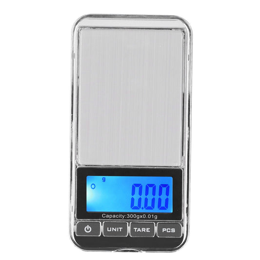 Digital Pocket Scale High Accuracy Portable Safe Reliable Mini Pocket Jewelry Scale with LCD Display for Jewelry Shop Home 300g/0.01g