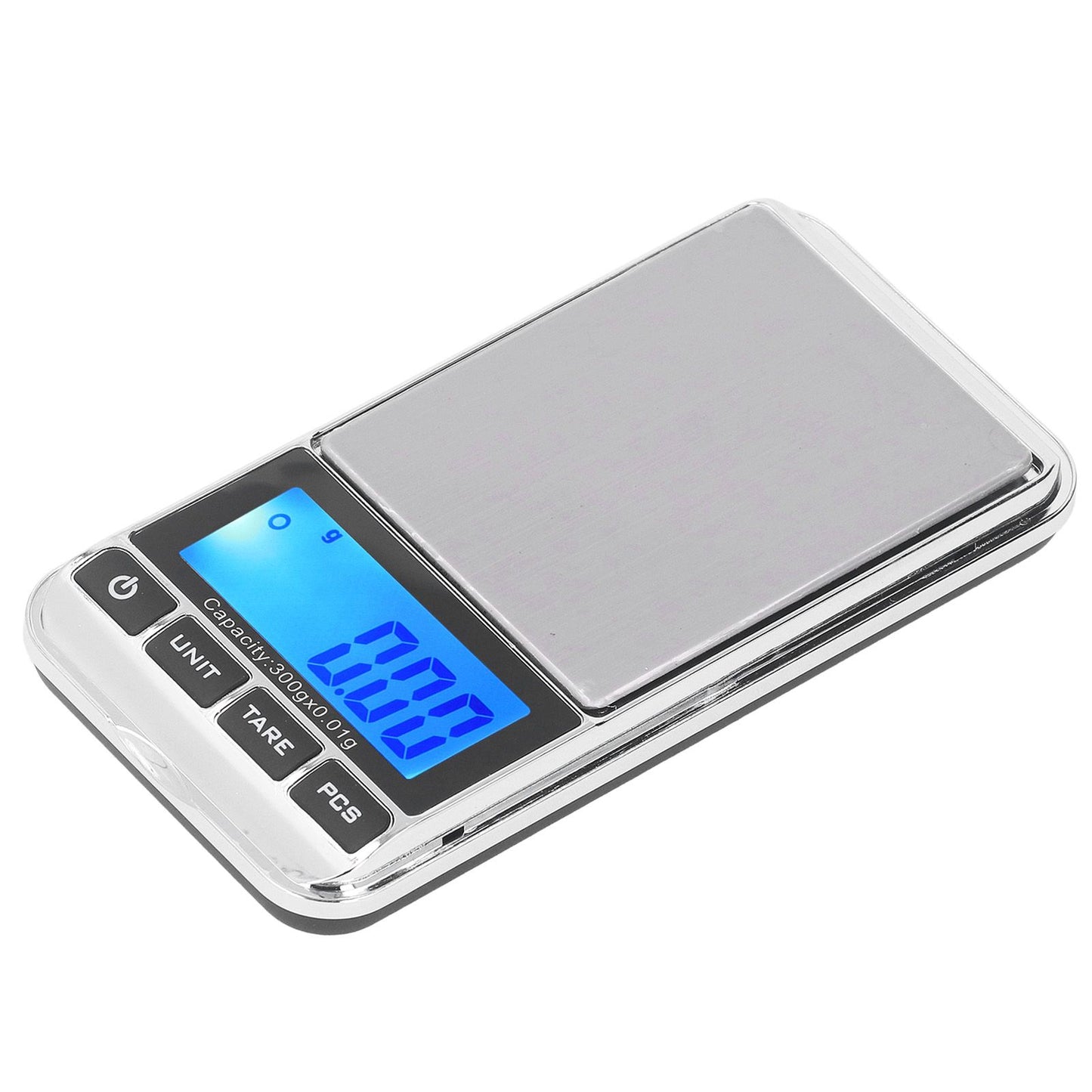 Digital Pocket Scale High Accuracy Portable Safe Reliable Mini Pocket Jewelry Scale with LCD Display for Jewelry Shop Home 300g/0.01g