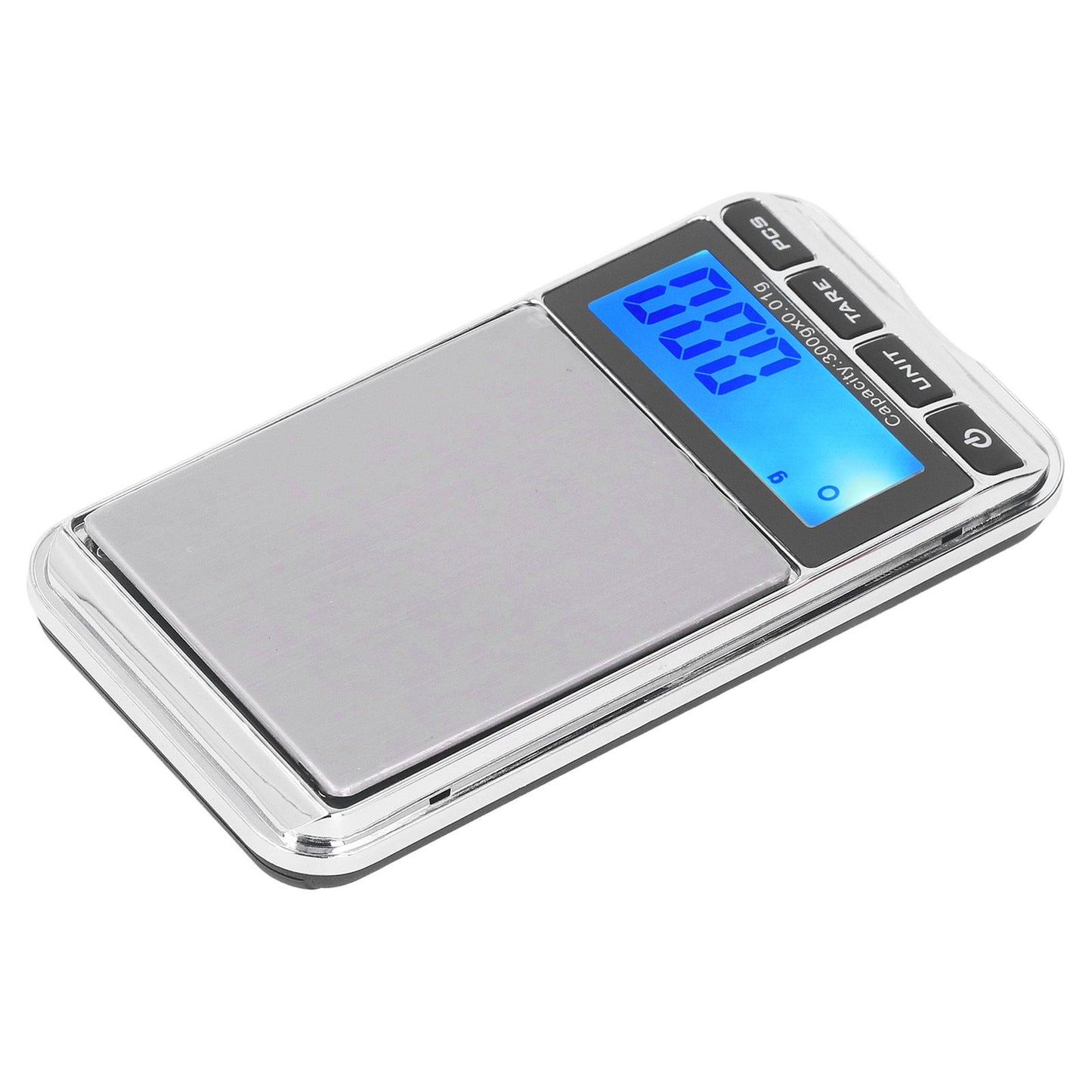 Digital Pocket Scale High Accuracy Portable Safe Reliable Mini Pocket Jewelry Scale with LCD Display for Jewelry Shop Home 300g/0.01g