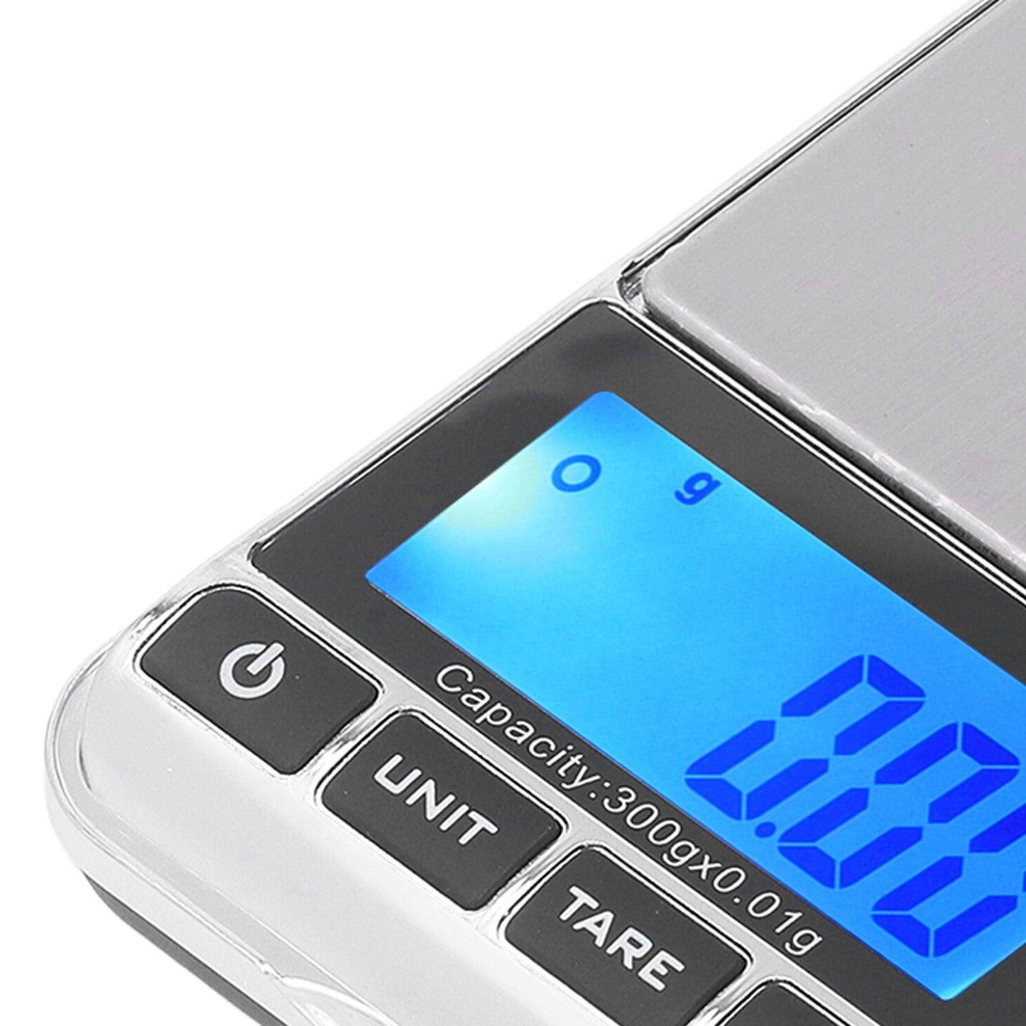 Digital Pocket Scale High Accuracy Portable Safe Reliable Mini Pocket Jewelry Scale with LCD Display for Jewelry Shop Home 300g/0.01g
