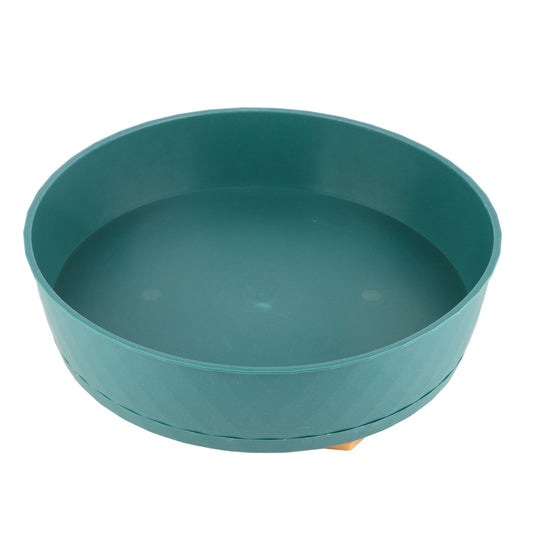 Kitchen Turntable Spin Round Tray 360 Degrees Rotating Non Skid Multifunctional Spice Organizer for Cabinet Pantry Refrigerator Countertop Green