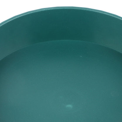 Kitchen Turntable Spin Round Tray 360 Degrees Rotating Non Skid Multifunctional Spice Organizer for Cabinet Pantry Refrigerator Countertop Green