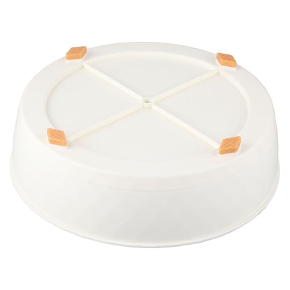 Kitchen Turntable Spin Round Tray 360 Degrees Rotating Non Skid Multifunctional Spice Organizer for Cabinet Pantry Refrigerator Countertop White