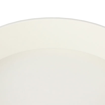Kitchen Turntable Spin Round Tray 360 Degrees Rotating Non Skid Multifunctional Spice Organizer for Cabinet Pantry Refrigerator Countertop White